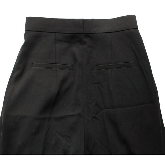 CHICJOC High-Waisted Tapered Wide-Leg Pants 28" / Size 34 / Black - Picture 6 of 9